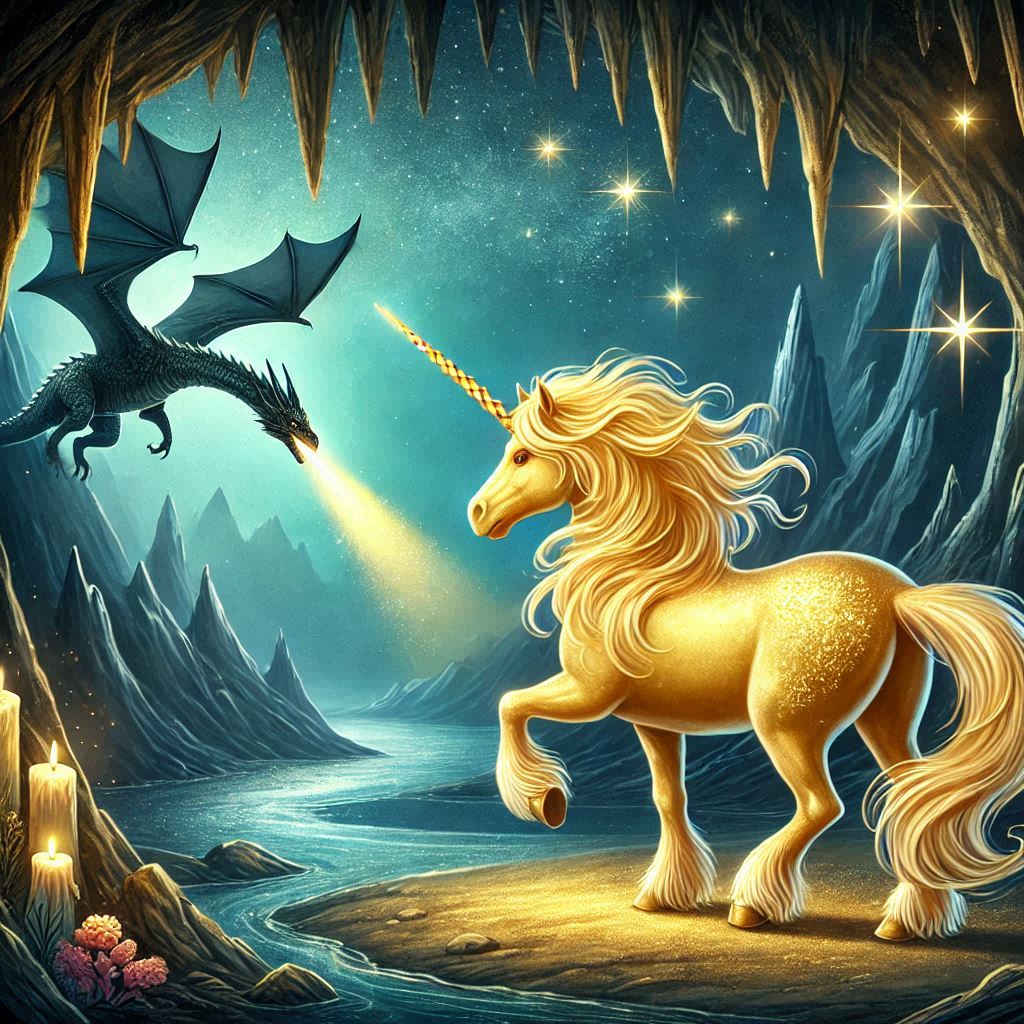 ORBK Всесвіт | Казка про Золотого Єдиноріга та Чорного Дракона.